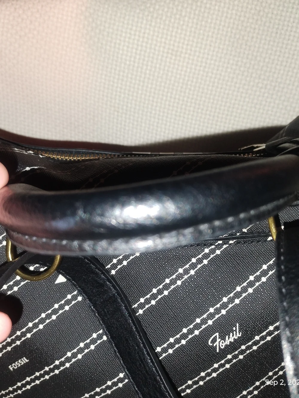 FOSSIL Parker Vegan Convertible Backpack Crossbody Hand Bag